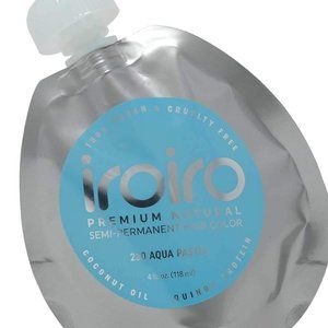 3 of 3 - 4oz Iroiro 230 Aqua Pastel Vegan Cruelty-Free Semi-Permanent Ha…